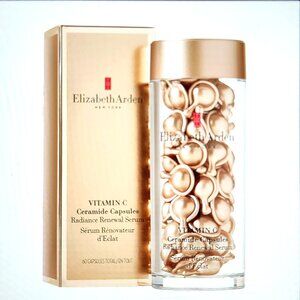 NEW Elizabeth Arden Vitamin C Ceramide Capsules Radiance Renewal Serum 60 Caps